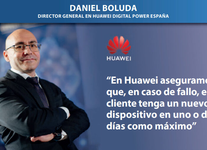 Entrevista a Daniel Boluda, director general en Huawei Digital Power España